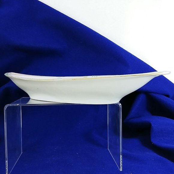 Celery Condiment Dish Bowl Nippon Jonroth Studios Hand Painted 13.5" - Picture 4 of 10